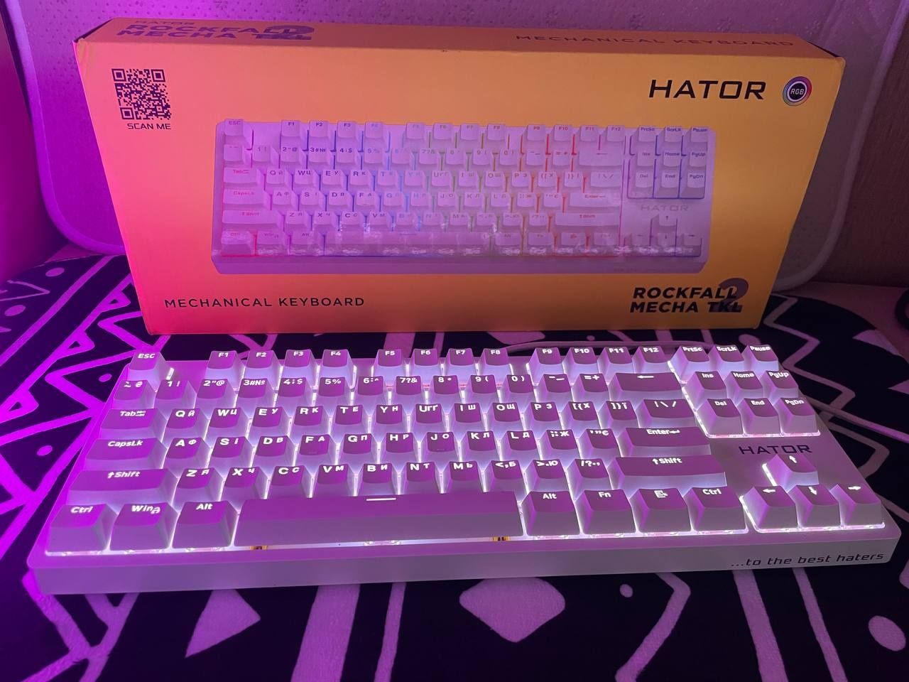 Клавиатура Hator rockfaall mecha 2 tkl !!!