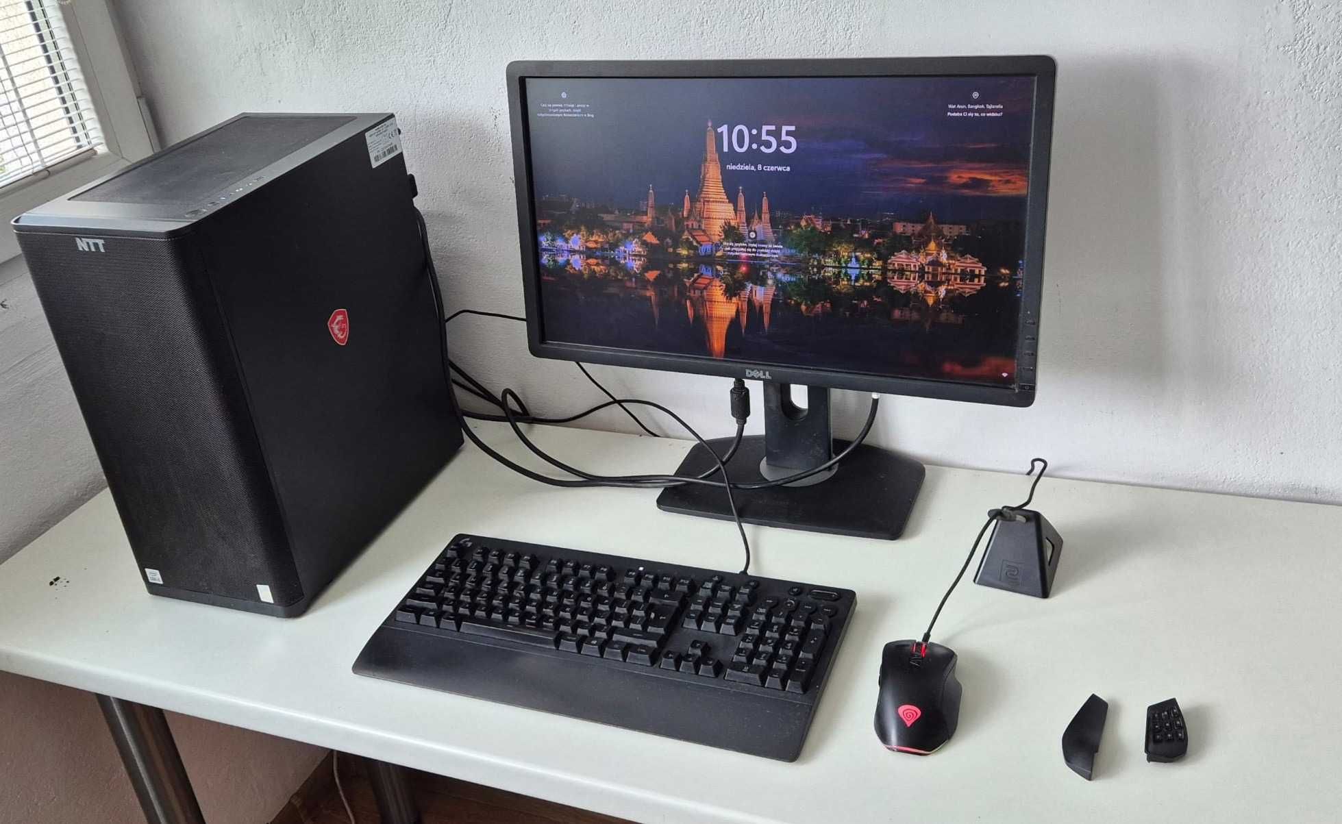 Komputer NTT Game i5 GTX1650 z zestawem!