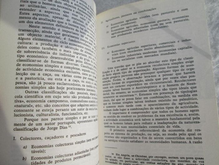 livro técnico "Introdução à antropologia cultural"