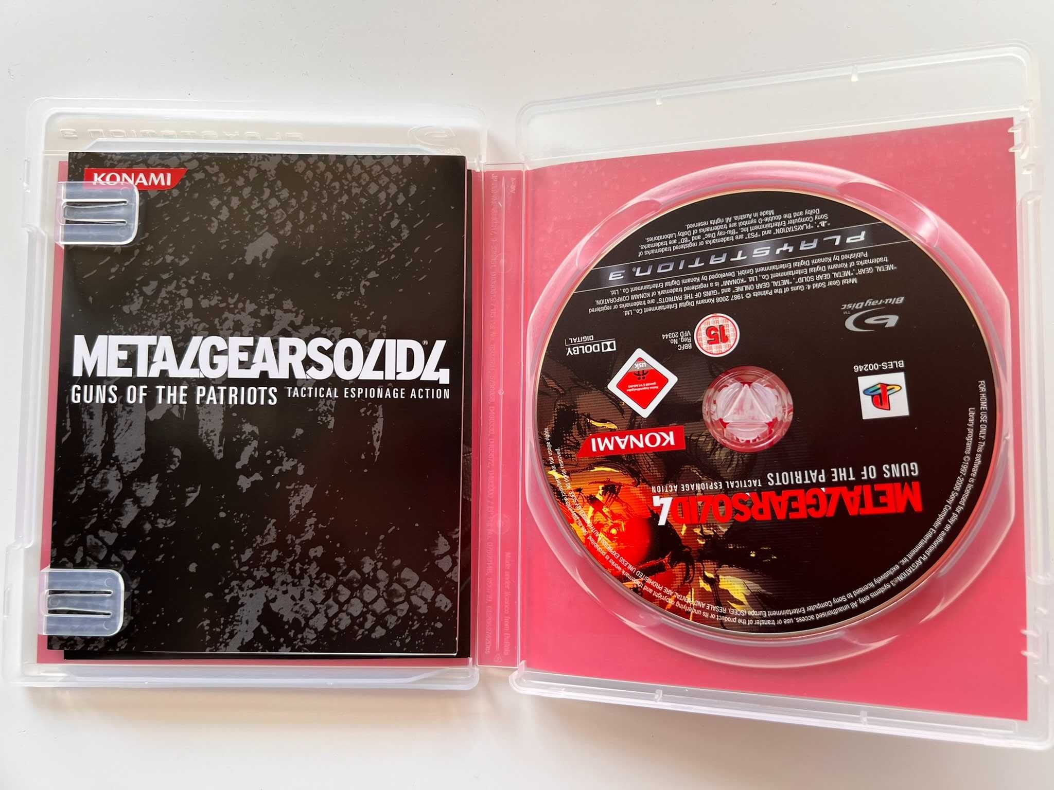 Metal Gear Solid 4 PS3 - Ang