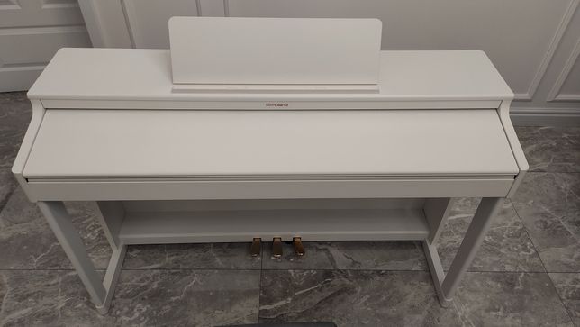 Nowe pianino cyfrowe Roland RP701 WH białe + ława. Dostępne od ręki!