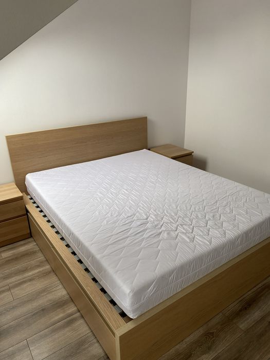 Łóżko Ikea Malm 160x200 + materac