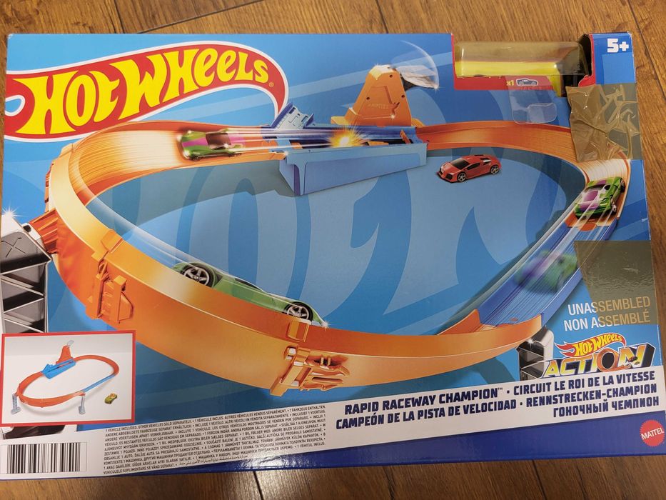 Sprzedam Hot wheels zestaw torów z wyrzutnią