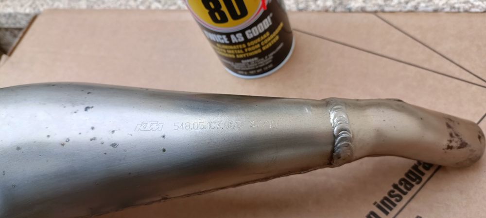 Escape KTM 250 - 300 EXC ou SX  Power Parts