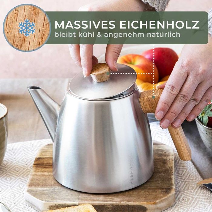 Nowy dzbanek do herbaty / imbryk / dzban / zaparzacz / WALDWERK!A3078!