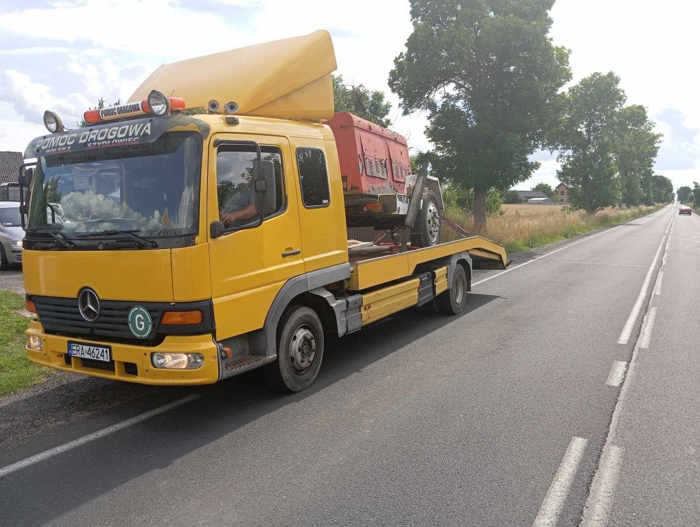 Pomoc Drogowa Transport Przewóz Laweta Holowanie Transport ciągników