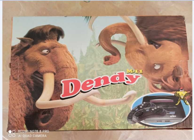 Продаю игровую приставку DENDY с картриджами