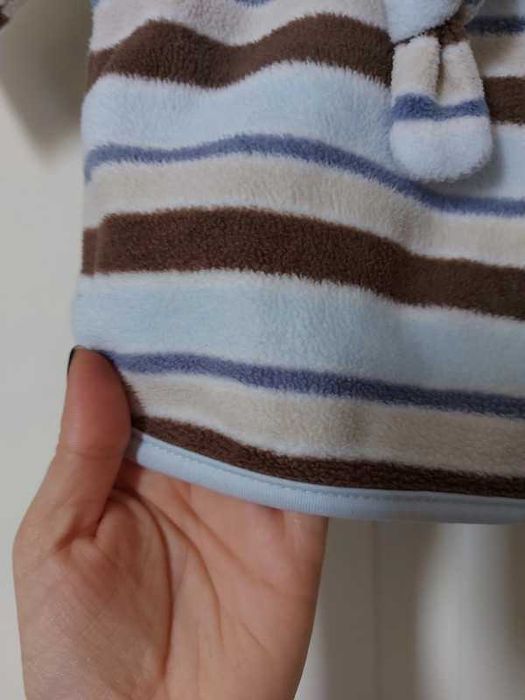 H&M miękka polarowa bluza dla niemowlaka 56 (1-2M)