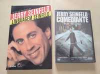 Livro do comediante Jerry Seinfeld: Linguagem Seinfeld e DVD Selado