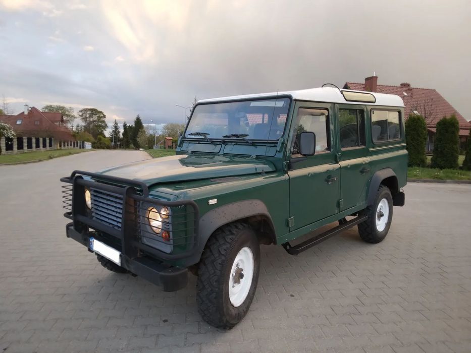 Land Rover Defender PL.Salon, 2004 Rok, 4x4, 9-Osobowy, 2.5 TDI, Fak.Vat 23%