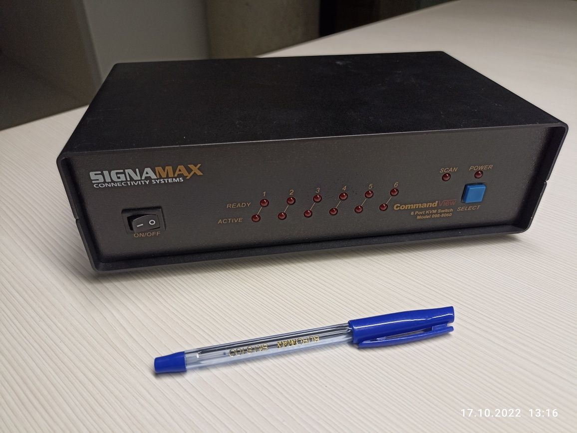 KVM-переключатель Signamax 098-8060 (6-port)