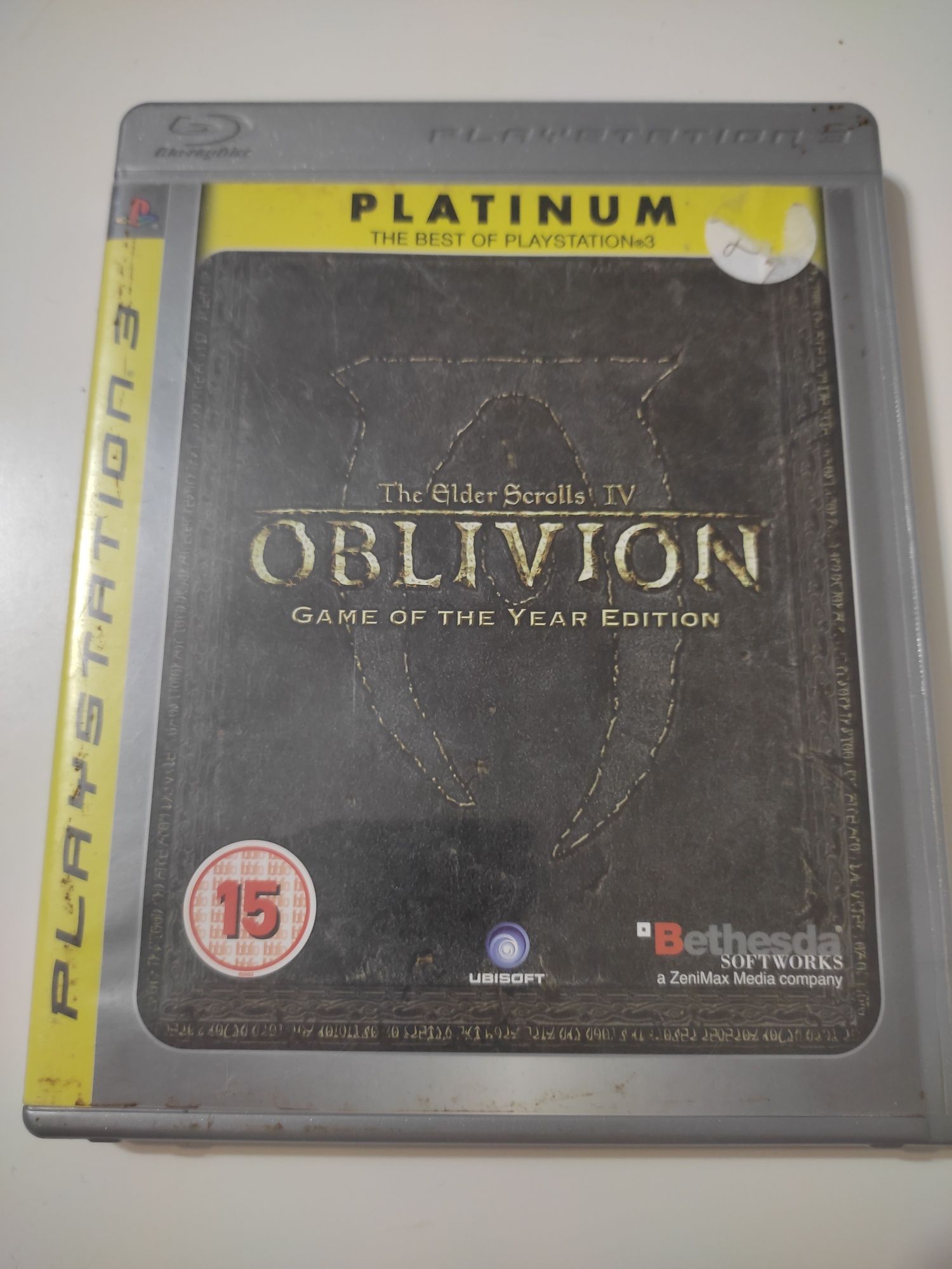 The elder scrolls 4 oblivion game of the year goty PlayStation 3 PS3