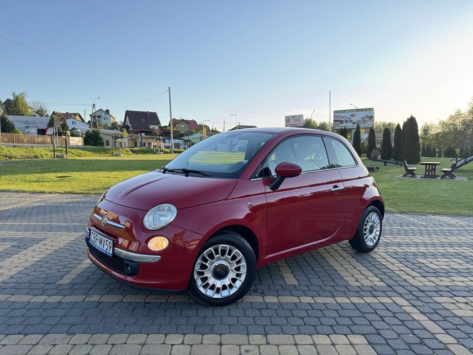 Fiat 500 1.2 69KM / Klimatyzacja / Wspomaganie / Stan Bdb