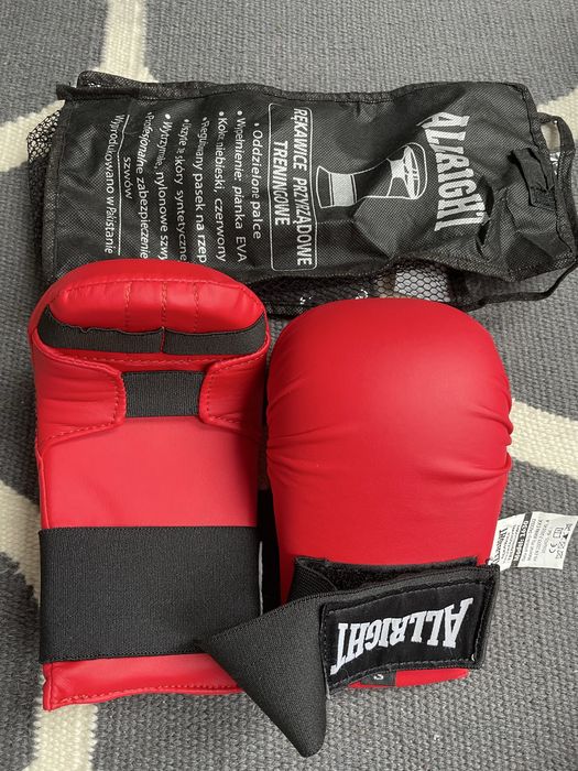 Rekawice treningowe  przyrządowe KARATE ALLRIGHT S