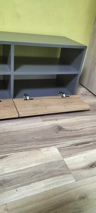 SZAFKA RTV Vicco Lowboard Antracyt 95 x 38 cm, Diego