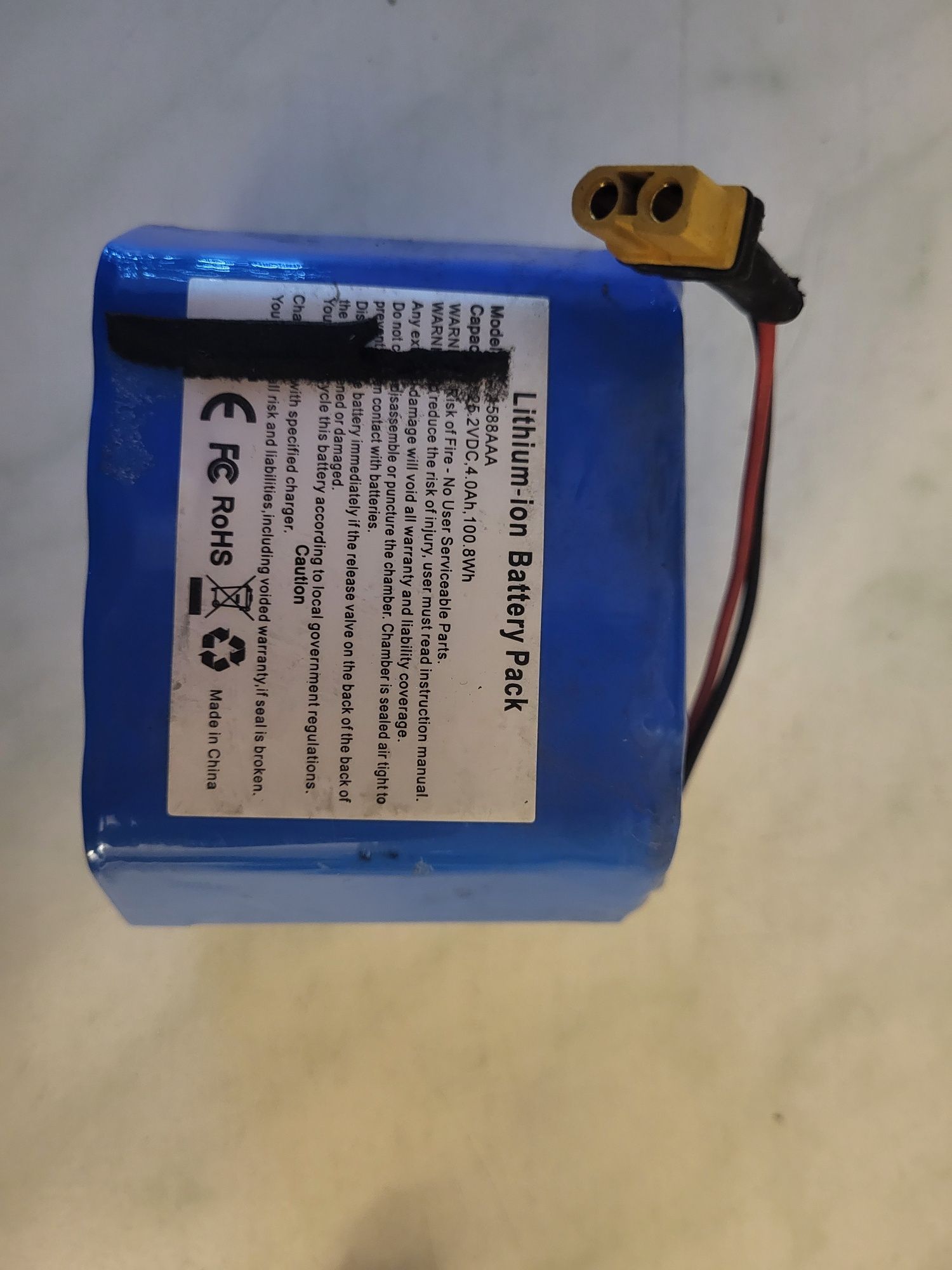 Bateria do hoverboarda 29.5 V Pojemność 2Ah