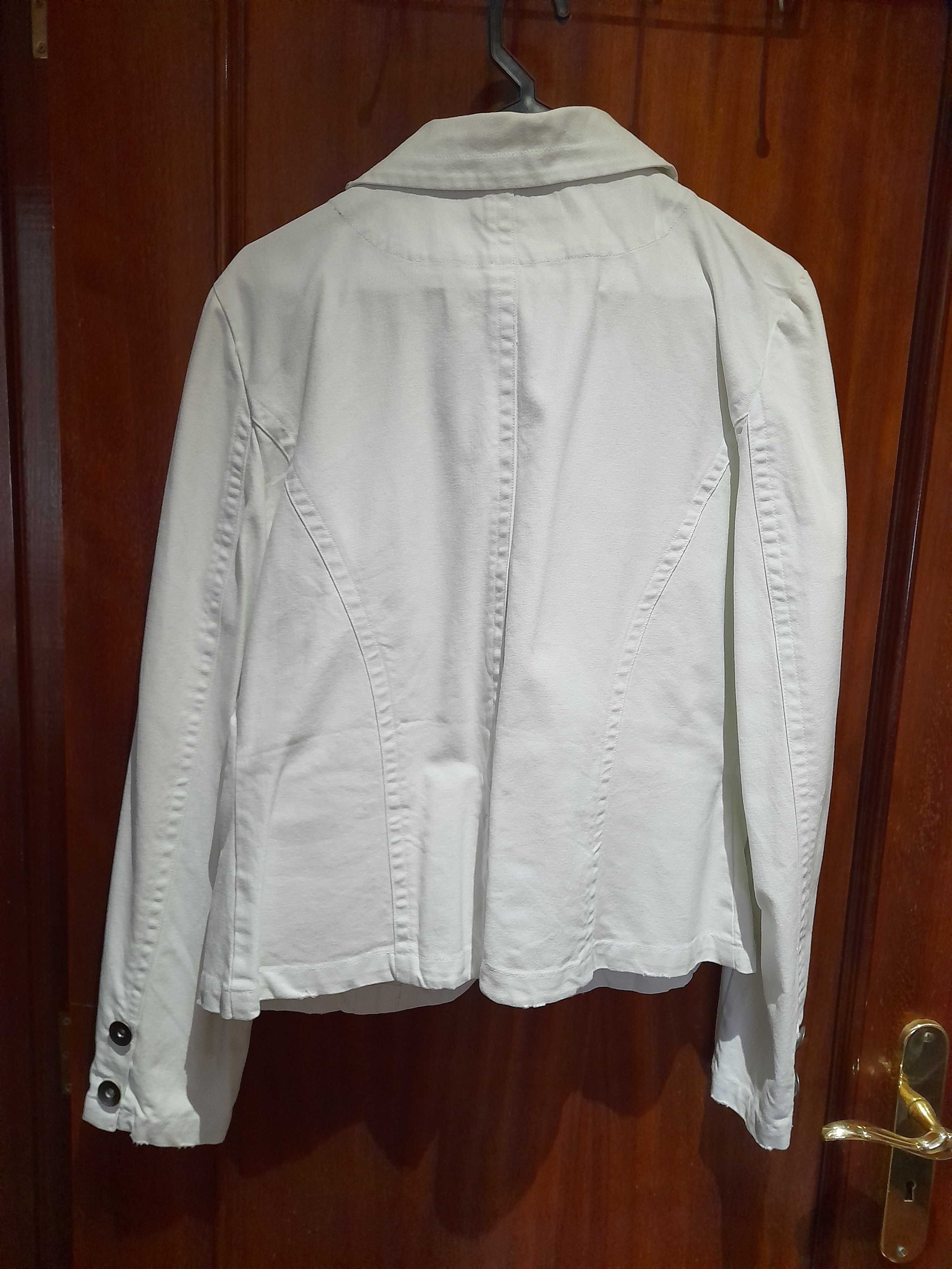 Vendo casaco branco (estilo ganga)