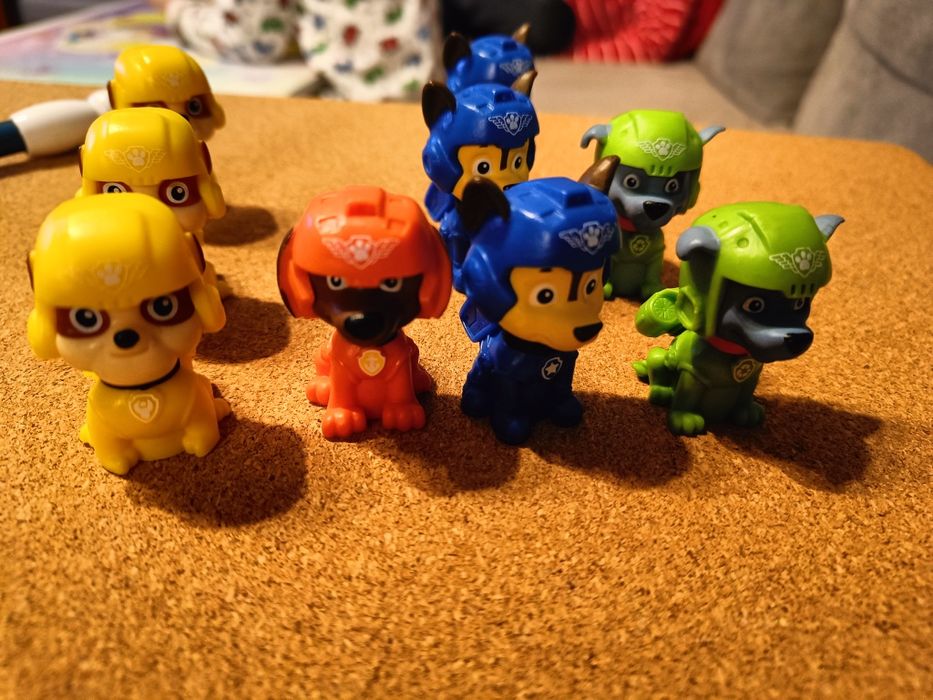 Nowe figurka psi patrol seria powietrzna na tort urodziny