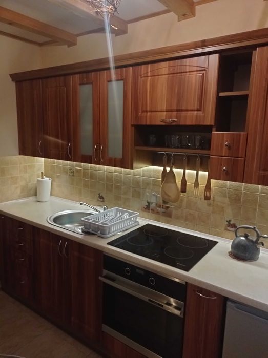 Bieszczady, zima, balia, gwiazdy, astrofotografia, domek Baligród,