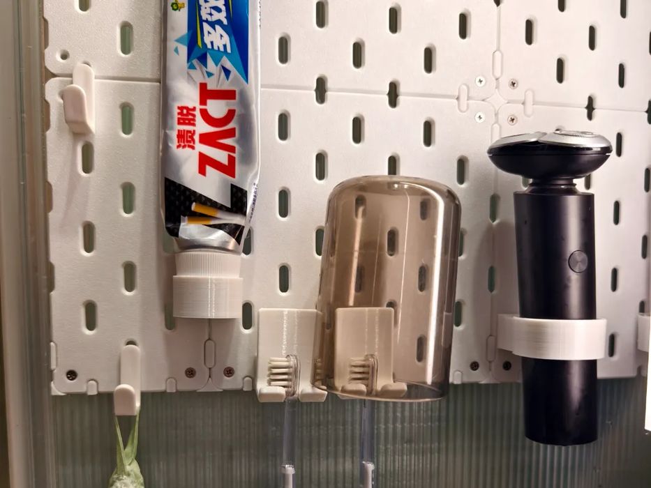 Conjunto Acessórios para Pegboard Casa de Banho