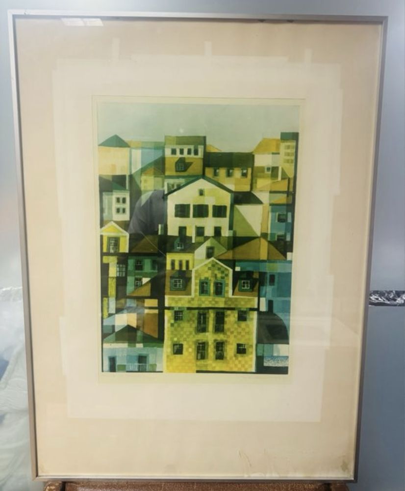 Serigrafia (Prova de ensaio) de Thomas de Mello