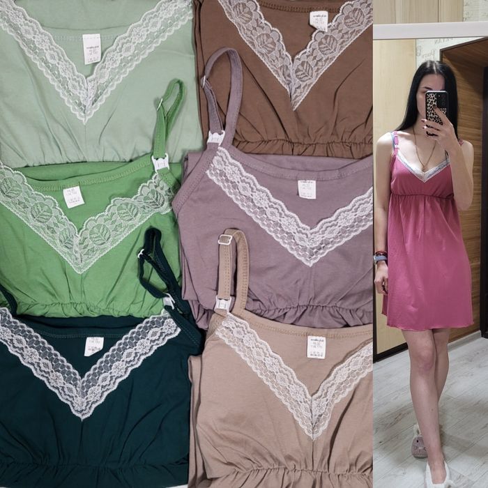 Сорочка для годування. Сорочка на пологи