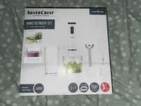 Nowy blender ręczny SilverCrest 600W z zestawem akcesoriów