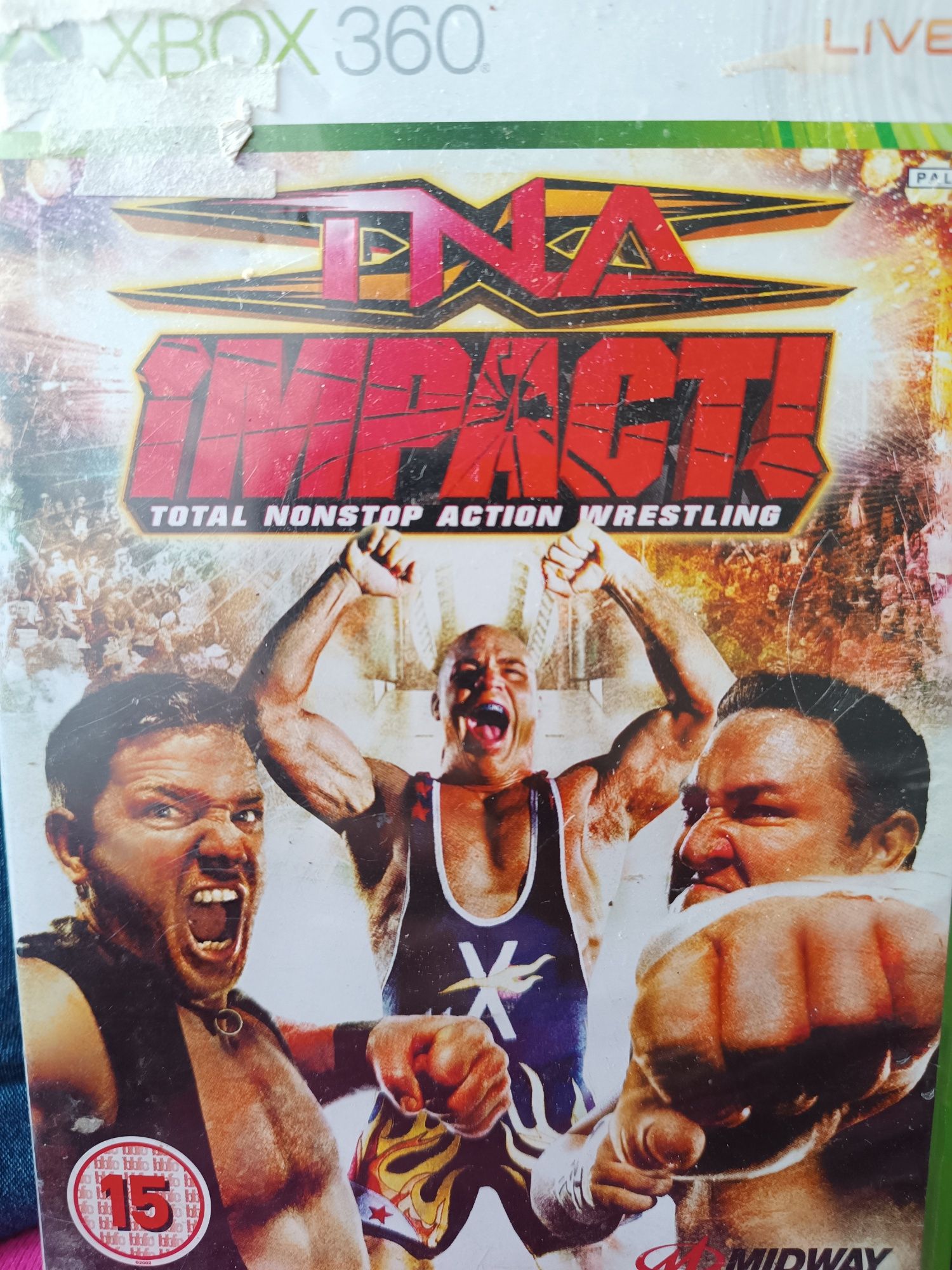 impact xbox gra total nonstop action wrestling