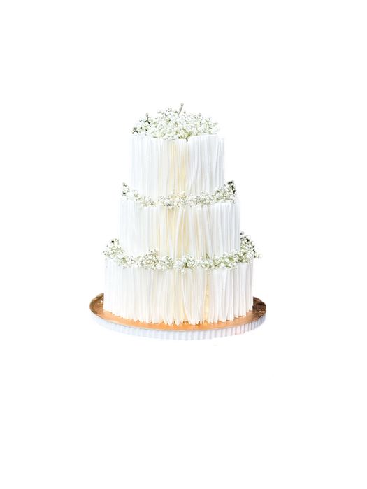 Podkład pod tort / ciasto KARBOWANY WZOR, Styrodur, średnica 24cm