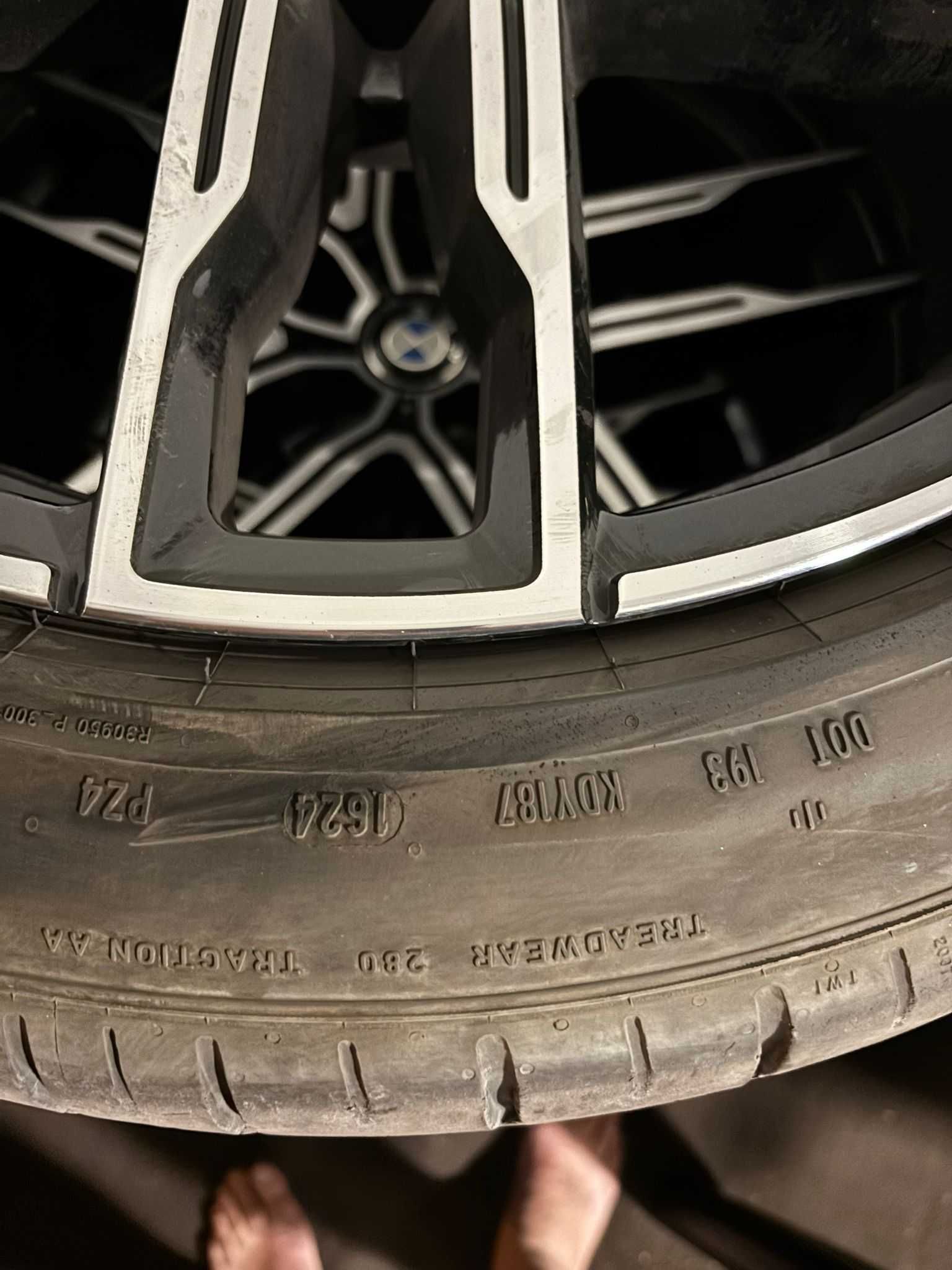 BMW 4 jantes R20 com pneus Pirelli