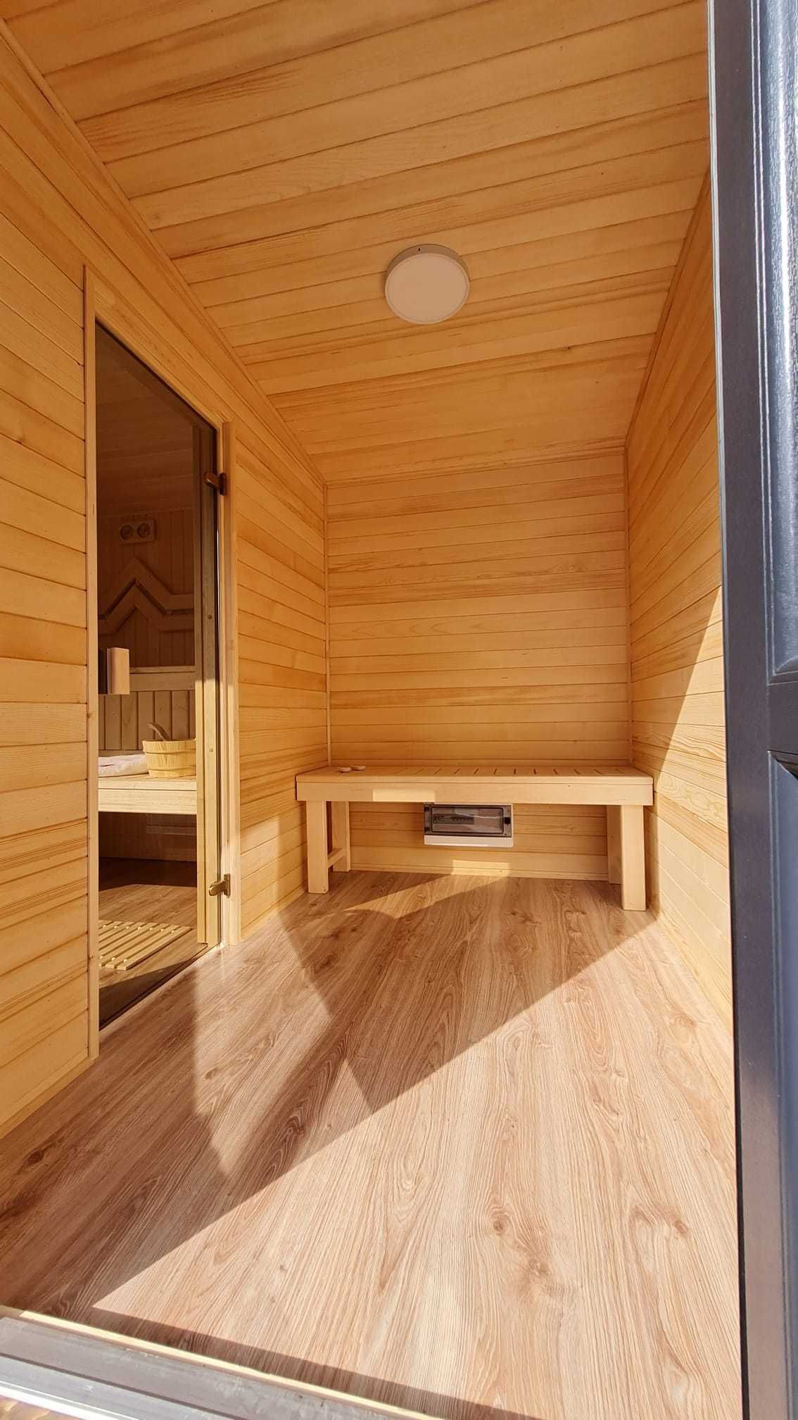 Sauna ogrodowa zewnętrzna Vegas Luxury Relaxroom