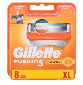 GILLETTE fusion power WKŁADY DO MASZYNEK dla mężczyzn 8 szt