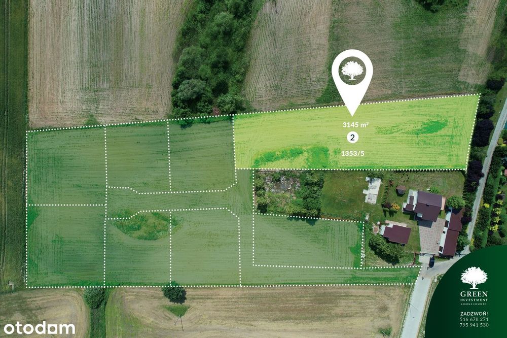 Działka budowlana w Rypinie przy ul. Sadowej – 31,5 ara