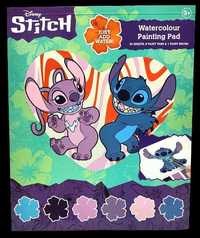 Kolorowanka akwarelowa z pędzelkiem Disney Stitch