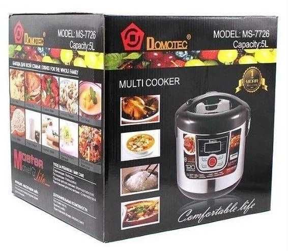 Мультиварка Domotec MS-7726 5 л (12 режимів приготування)