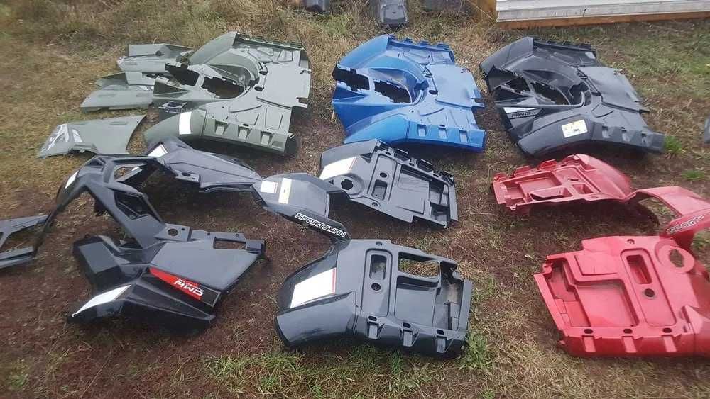 Запчастини для квадроциклів Can-Am Polaris Yamaha Honda нові б/в шрот