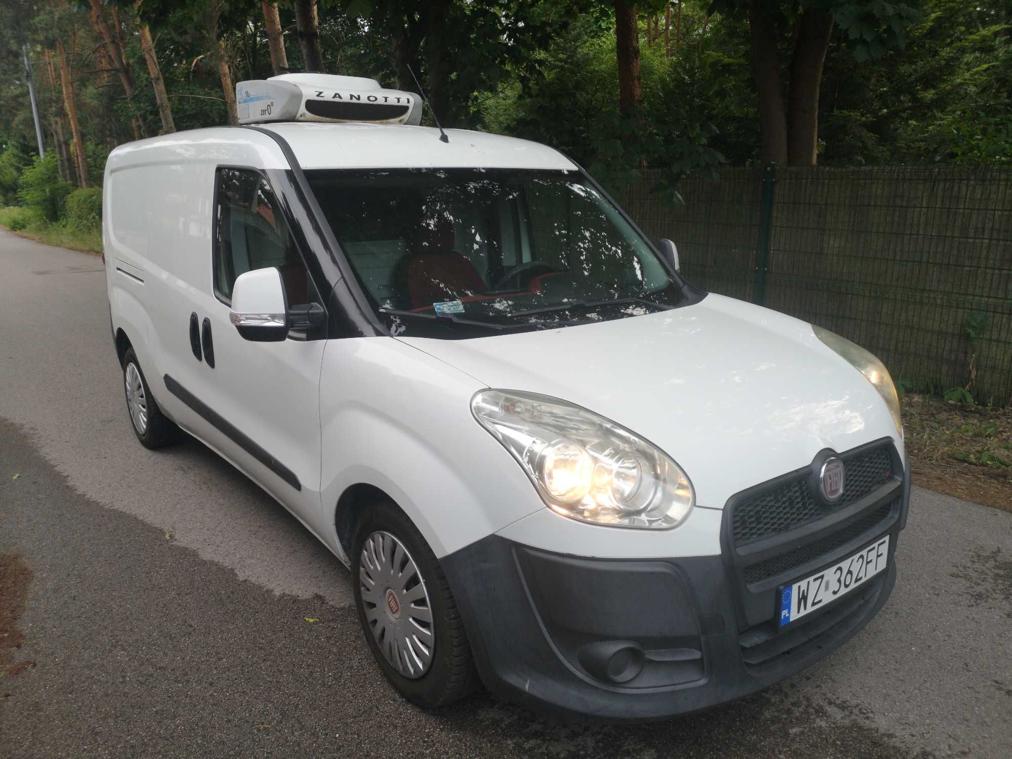 Fiat Doblo chłodnia, mroźnia  wynajem.