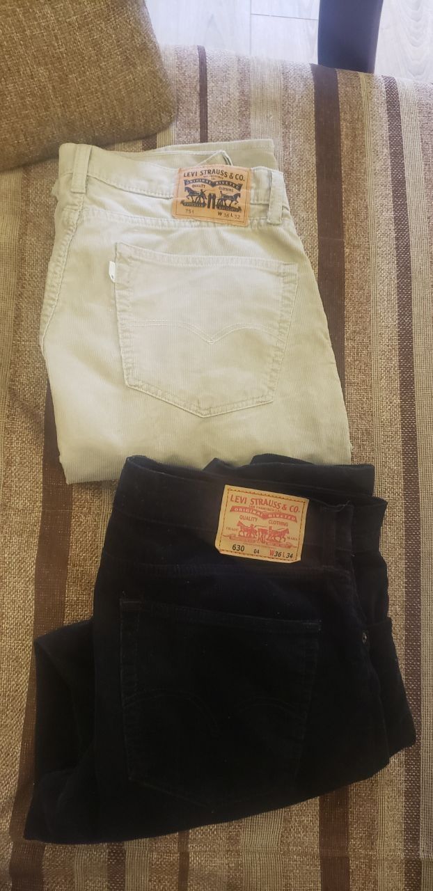 Джинсы Levi's 630 made in Belgium