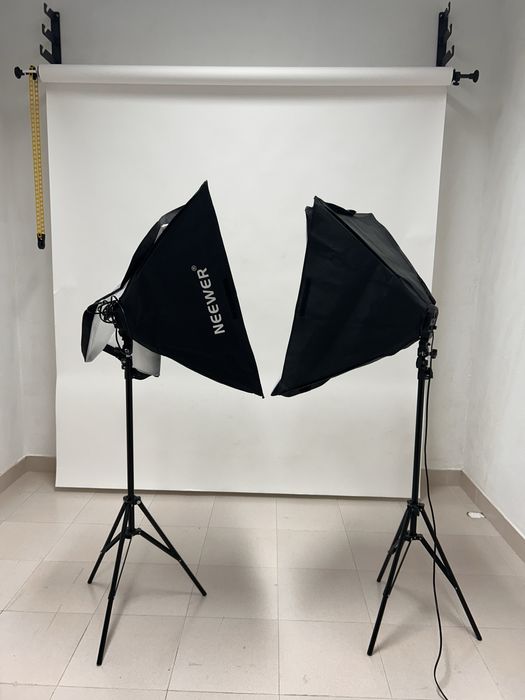 Kit de iluminação soft box