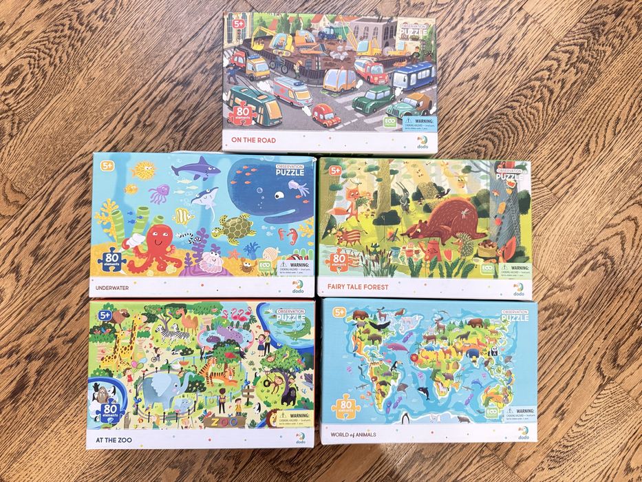 Dodo пазли  5+ 80elements