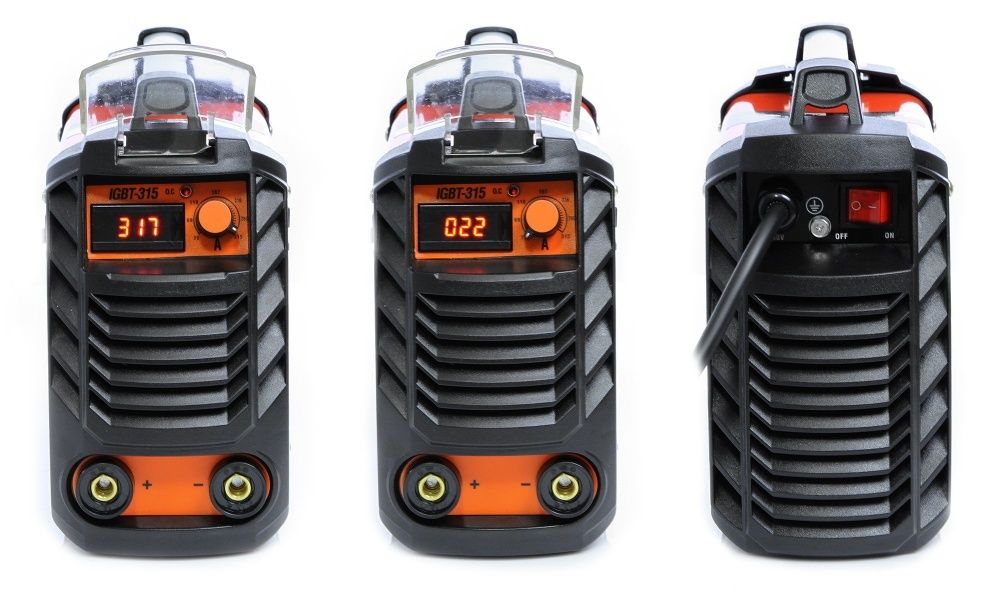 Spawarka inwertorowa inwerter 315A ripper IGBT MMA Germany LCD