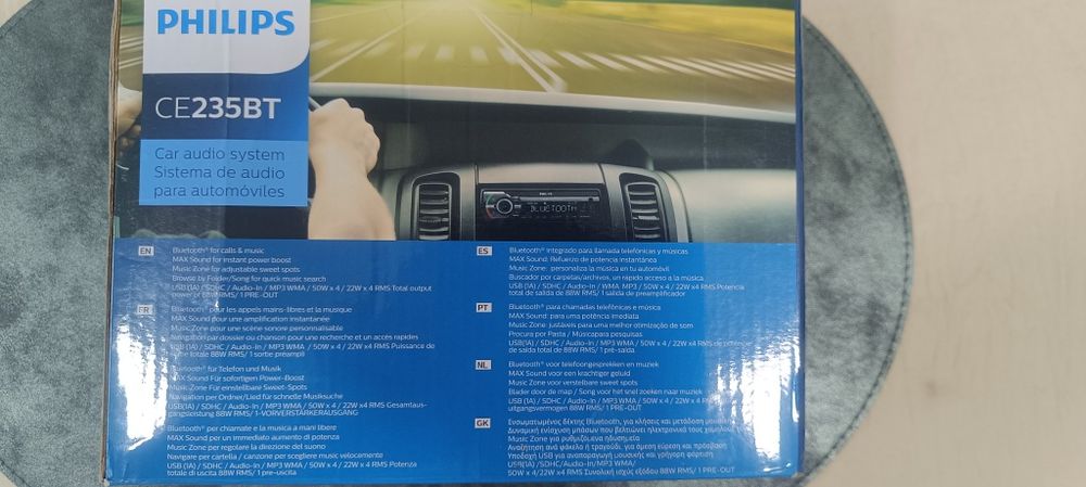 Auto Rádio Philips Bluetooth
