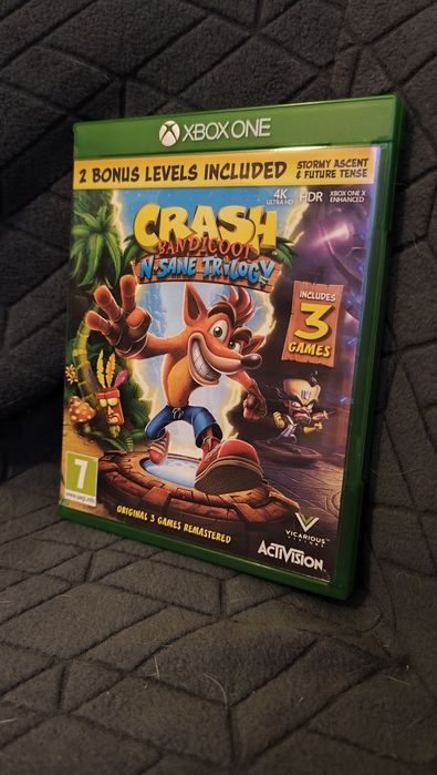 Crash bandicoot 3 części w 1 n sane trilogy