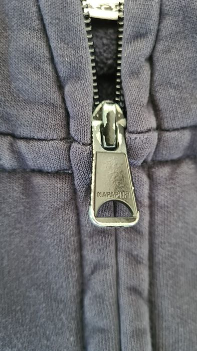 Bluza rozpinana Napapijri. Granatowa / Czarna. Rozmiar L