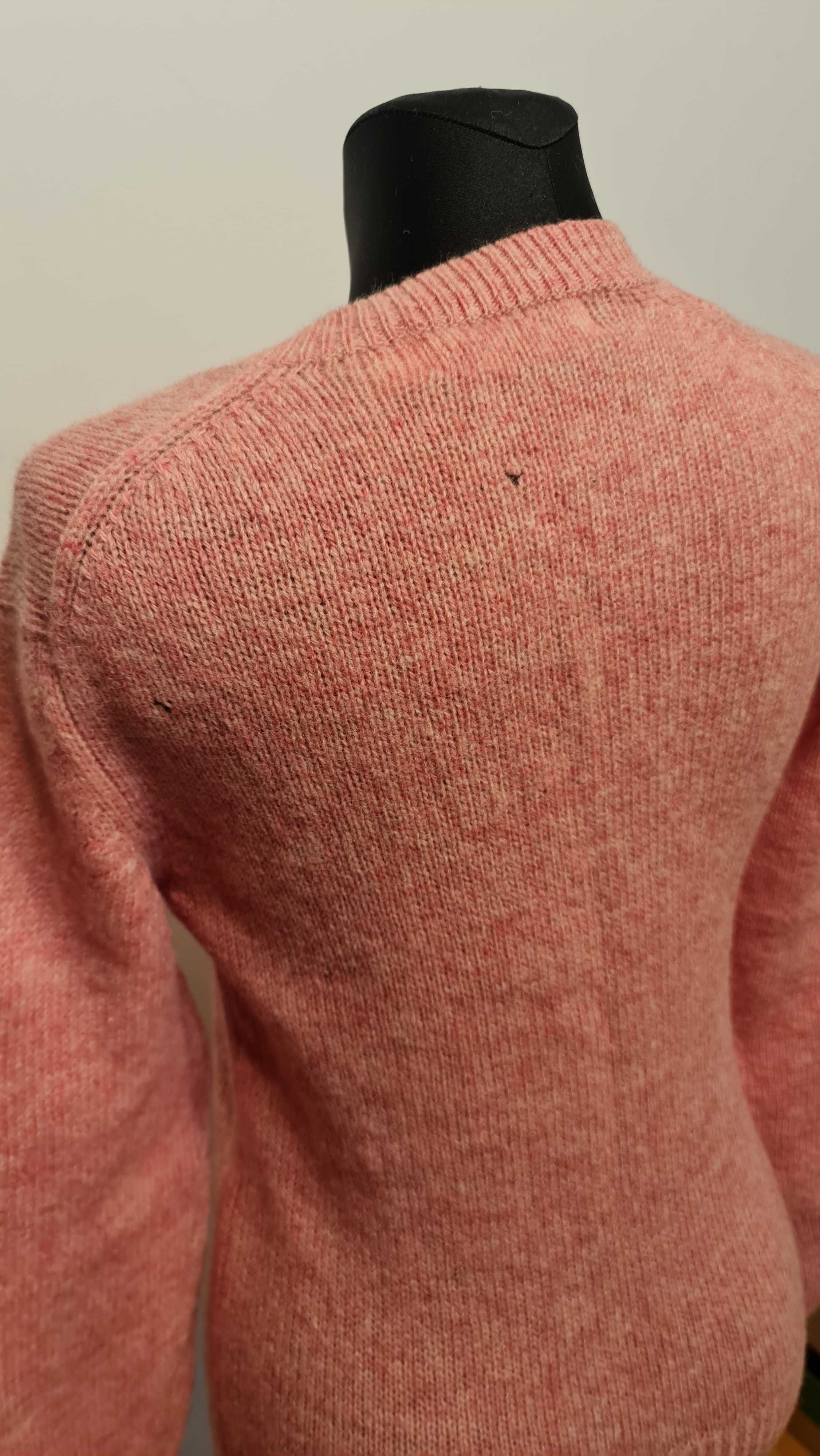 2710 Wełniany różowy sweterek Matchbox rozmiar L