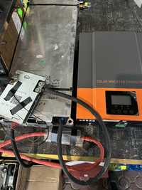 Гібридний сонячний інвертор комплект + акумулятор