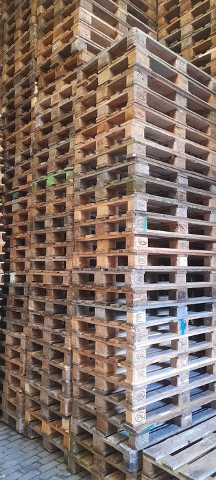 Paletes usadas selecionadas