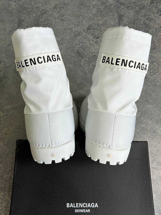 BALENCIAGA Alaska Ski Boots White ботинки буты белые чоботи білі 43 41