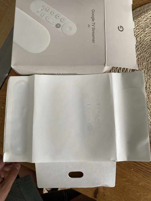 Google TV Streamer 4K, nowy, nie otwierany