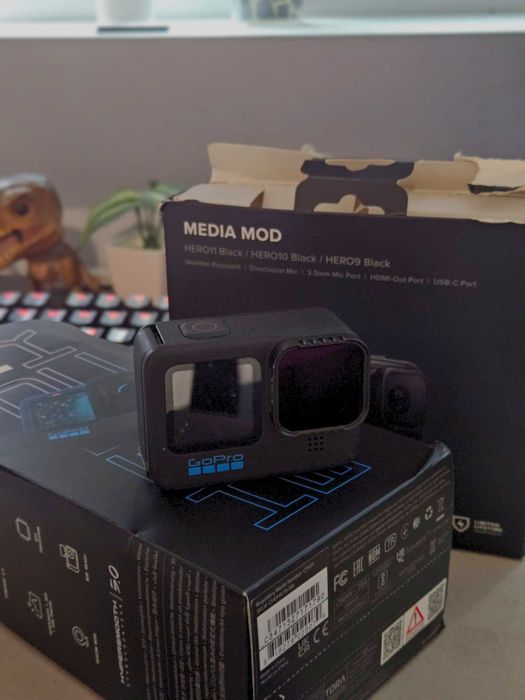 GoPro Hero 11 + Media Mod + Filtros ND + Microfone externo + ...